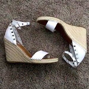 STEVEN NEW YORK®Presto studded espadrille wedges!